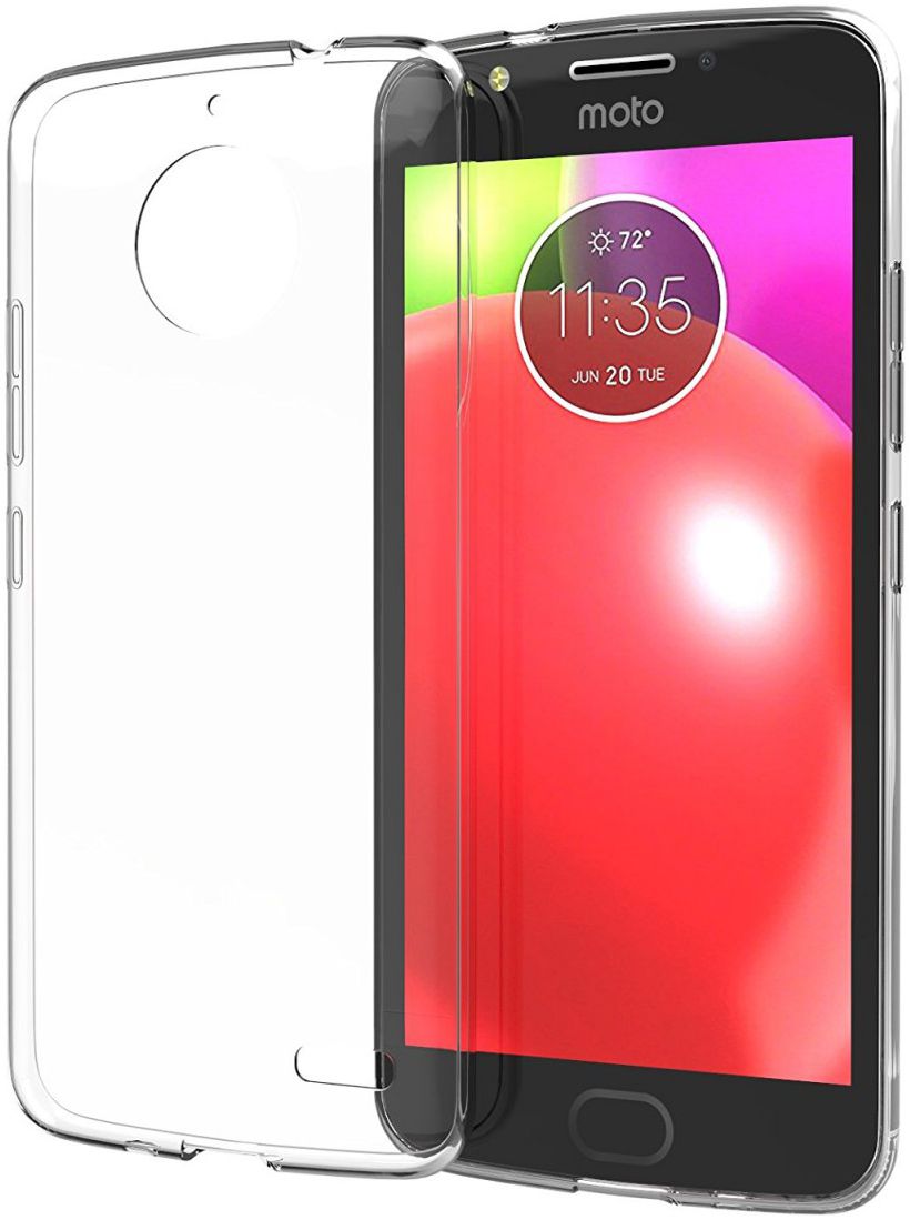 Motorola Moto E4 Transparant Hoesje afbeelding 2