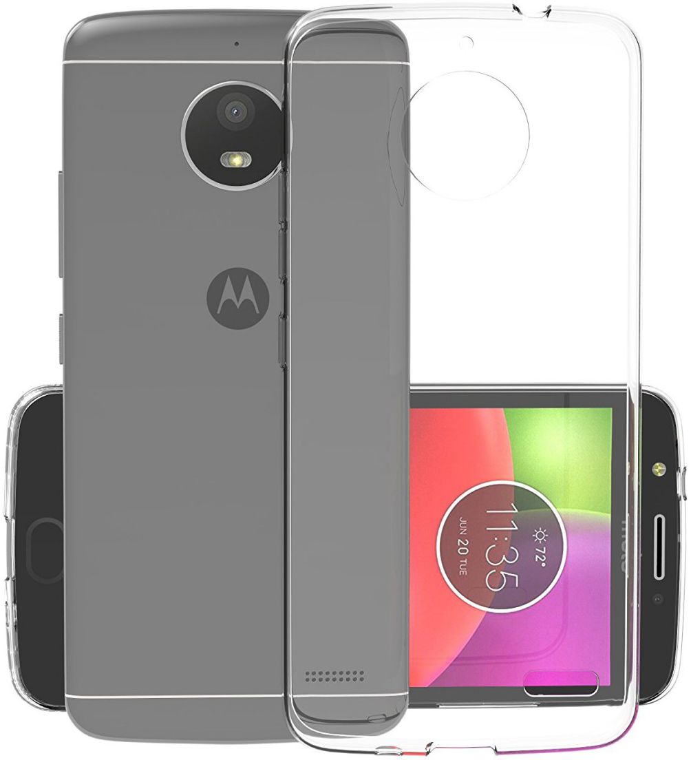 Motorola Moto E4 Transparant Hoesje afbeelding 4