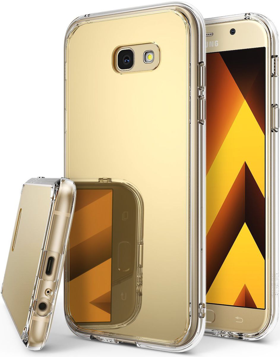 Ringke Mirror Samsung Galaxy A3 (2017) Goud afbeelding 1