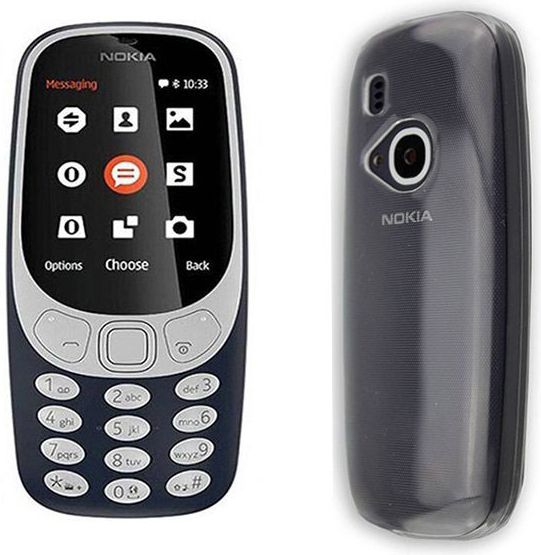 Nokia 3310 2017 Transparant Hoesje afbeelding 3