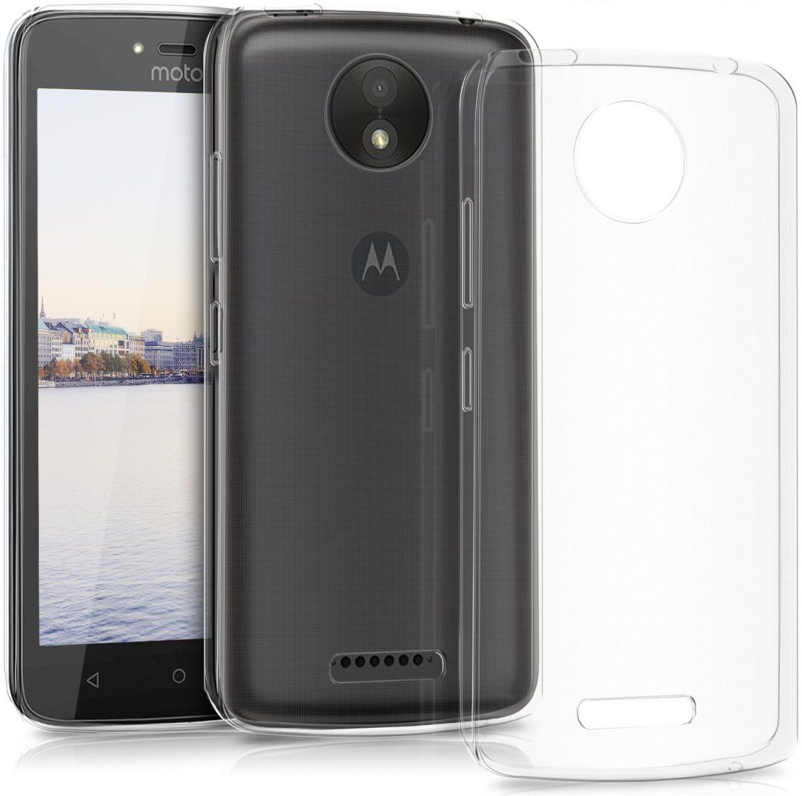 Motorola Moto C Plus Transparant Hoesje afbeelding 1