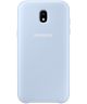 Samsung Dual Layer Cover Galaxy J3 (2017) Blauw