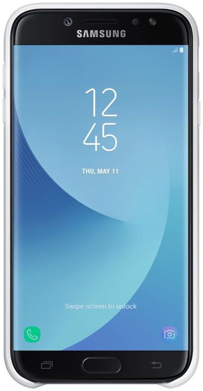 Samsung Dual Layer Cover Galaxy J7 (2017) Wit afbeelding 2