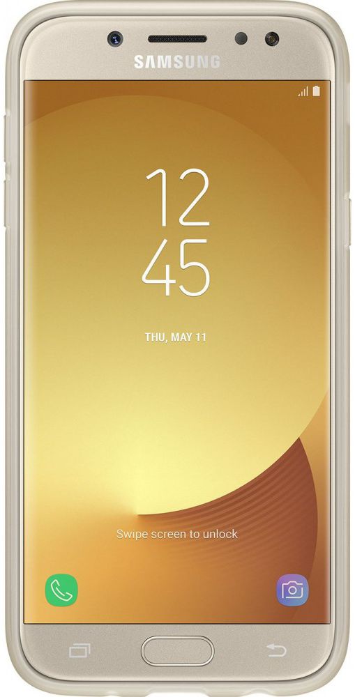 Samsung Jelly Cover Galaxy J3 (2017) Goud afbeelding 2