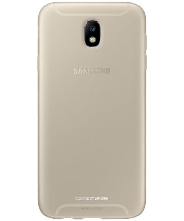 Samsung Jelly Cover Galaxy J7 (2017) Goud Hoesjes