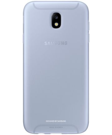 Samsung Jelly Cover Galaxy J7 (2017) Blauw Hoesjes