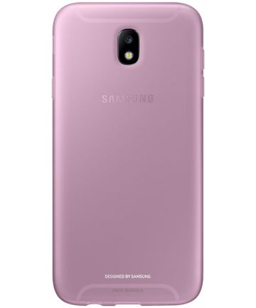 Samsung Jelly Cover Galaxy J7 (2017) Roze Hoesjes