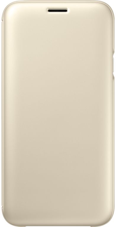 Samsung Galaxy J7 (2017) Wallet Case Goud afbeelding 2
