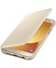 Samsung Galaxy J5 (2017) Wallet Case Goud