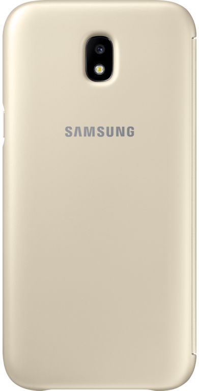 Samsung Galaxy J5 (2017) Wallet Case Goud afbeelding 3