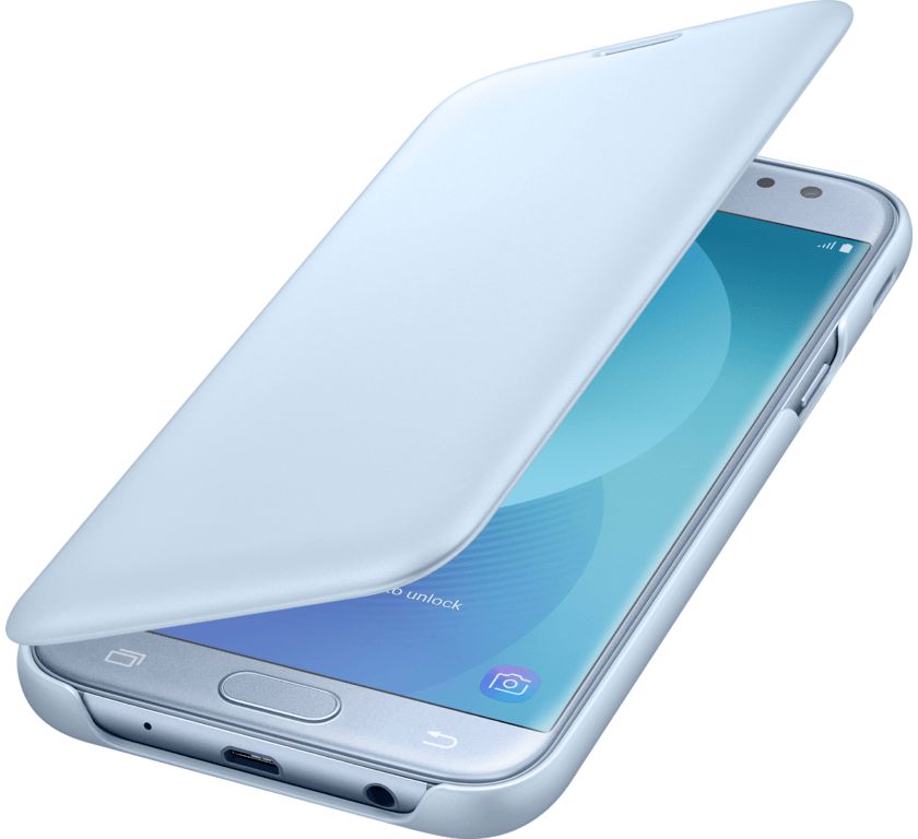 Samsung Galaxy J5 (2017) Wallet Case Blauw afbeelding 2