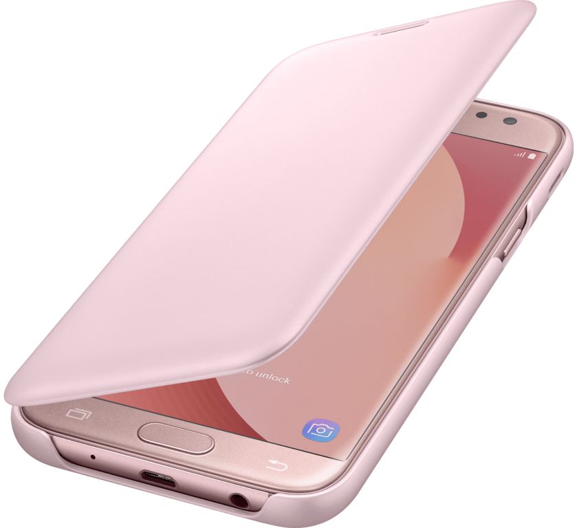 Samsung Galaxy J5 (2017) Wallet Case Roze afbeelding 1