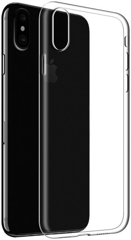 het kan vis Onheil Apple iPhone X Transparant Hoesje | GSMpunt.nl