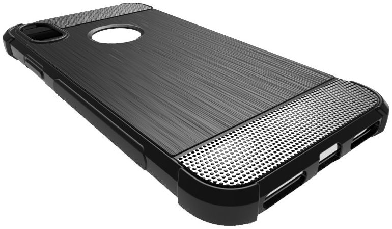 Apple iPhone X Zwart Hoesje Backcover TPU afbeelding 7