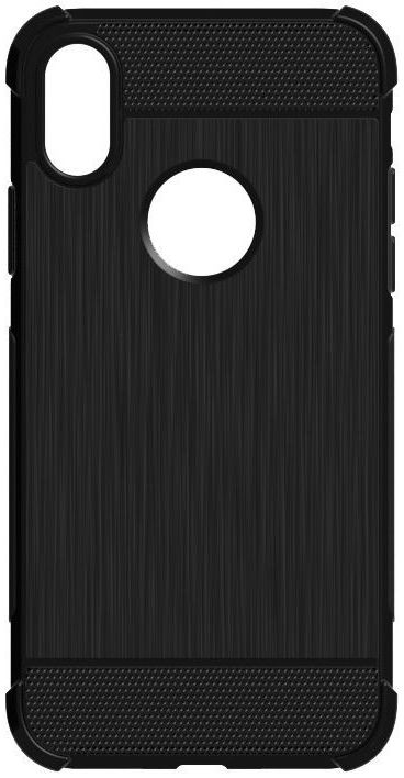 Apple iPhone X Zwart Hoesje Backcover TPU afbeelding 2