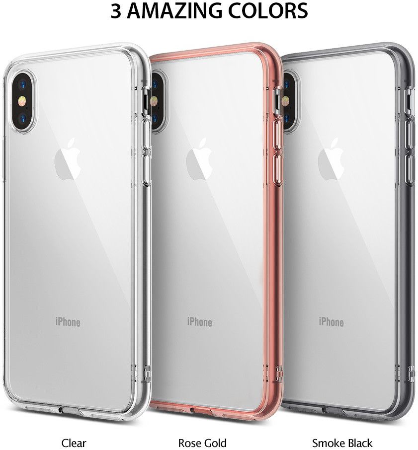 Ringke Fusion iPhone X Hoesje Doorzichtig Crystal View afbeelding 10