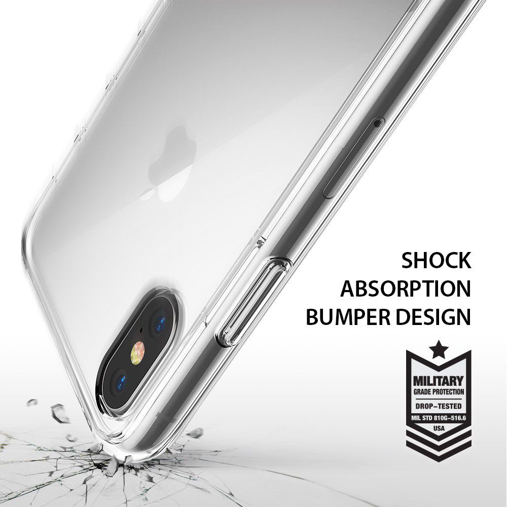 Ringke Fusion iPhone X Hoesje Doorzichtig Crystal View afbeelding 4
