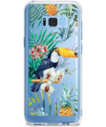 Samsung Galaxy S8 Plus Ringke Fusion Design Aloha Paradise Transparant Hoesjes