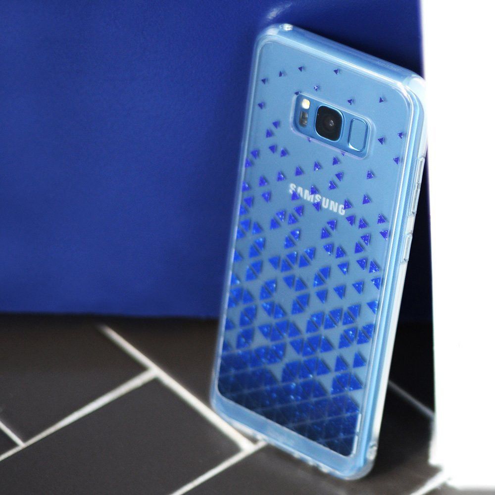 Samsung Galaxy S8 Ringke Fusion Design Stargaze Waterfall Transparant afbeelding 9