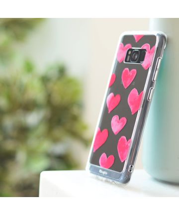 Samsung Galaxy A5 (2017) Ringke Fusion Design Watercolor Hearts Hoesjes
