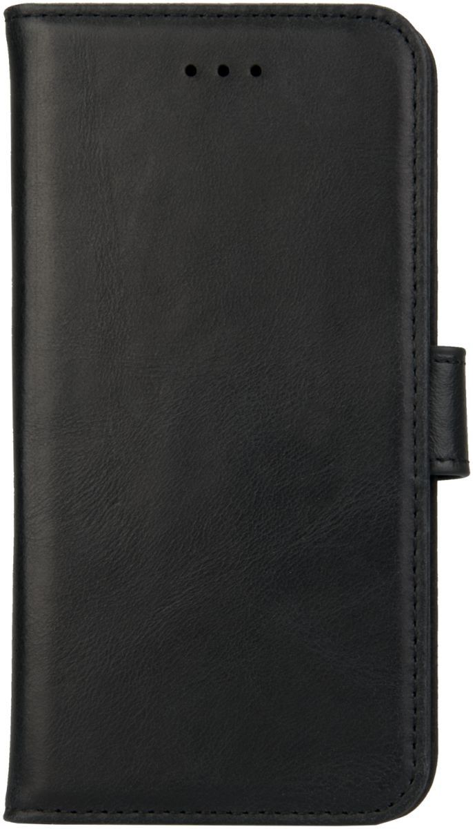 Rosso Deluxe OnePlus 5 Hoesje Echt Leer Pasjes Book Case Zwart afbeelding 12