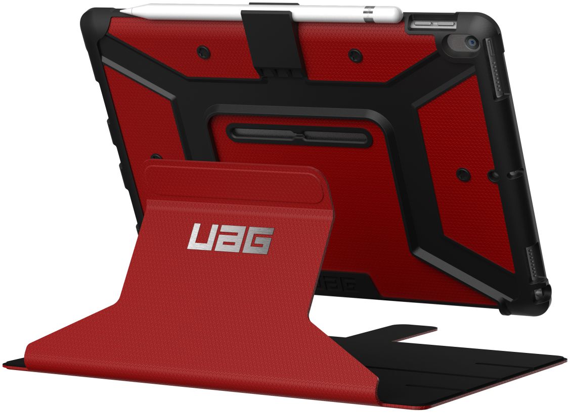 Urban Armor Gear Metropolis iPad Air 2019 / Pro 10.5 2017 Hoes Rood afbeelding 13