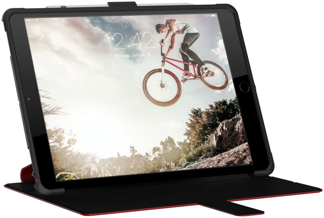 Urban Armor Gear Metropolis iPad Air 2019 / Pro 10.5 2017 Hoes Rood afbeelding 14