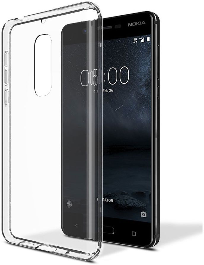 Nokia 5 Transparant Hoesje afbeelding 1