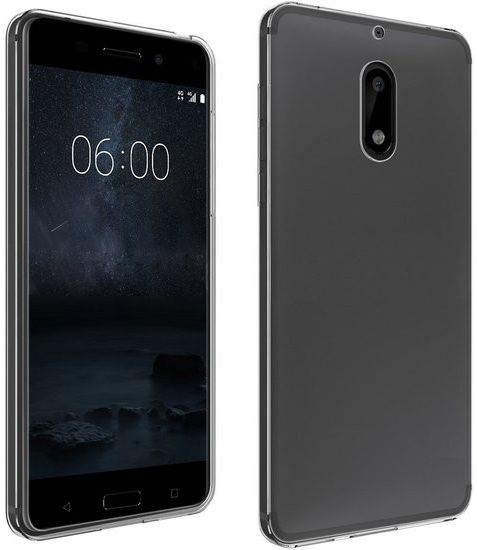 Nokia 6 Transparant Hoesje afbeelding 1