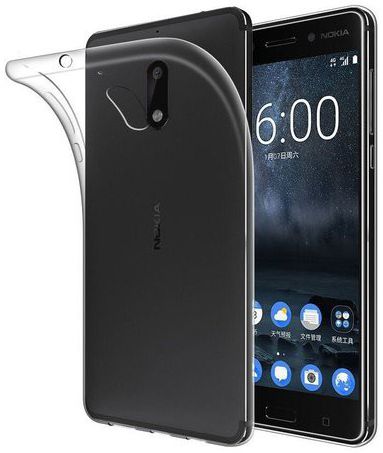 Nokia 6 Transparant Hoesje afbeelding 2
