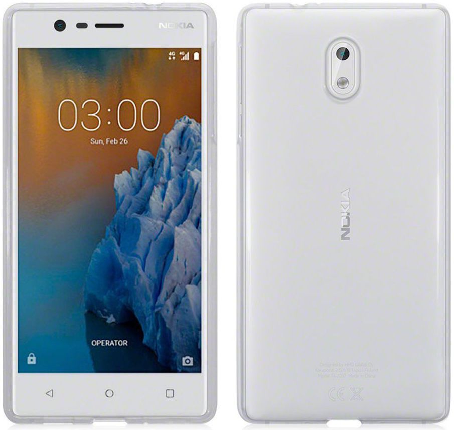 Nokia 3 Transparant Hoesje afbeelding 2
