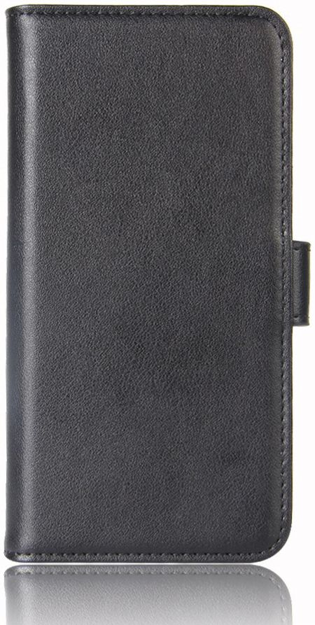 Echt Leren BlackBerry Keyone Hoesje Zwart afbeelding 2