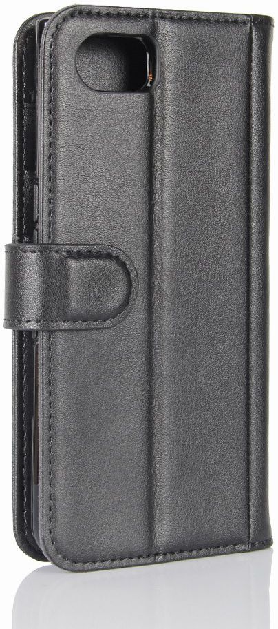 Echt Leren BlackBerry Keyone Hoesje Zwart afbeelding 8