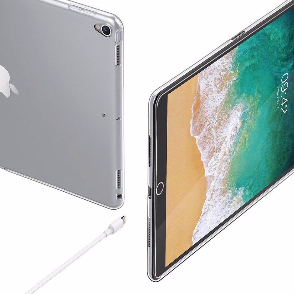 Apple iPad Air 2019 / iPad Pro 10.5 (2017) Transparante TPU Hoes afbeelding 4