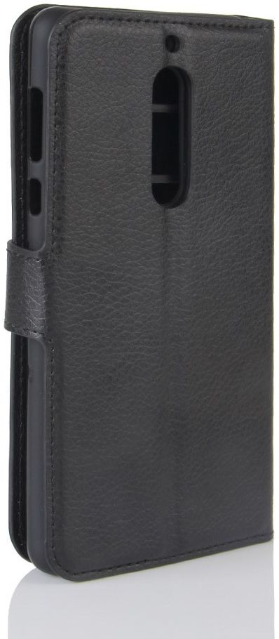 Nokia 5 Hoesje met Kaarthouder Zwart afbeelding 6
