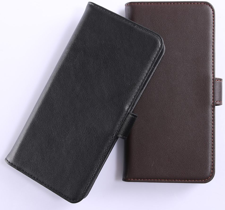 Nokia 6 Portemonnee Hoesje Kunst Leer Bruin afbeelding 9
