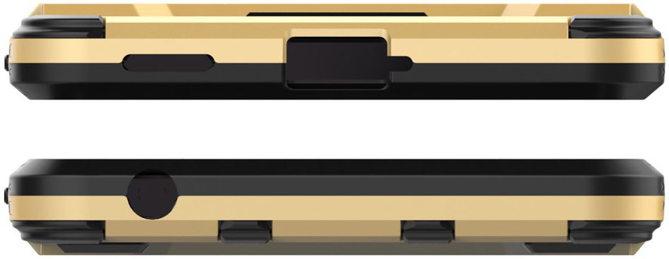 Hybride Nokia 6 Hoesje Goud afbeelding 4