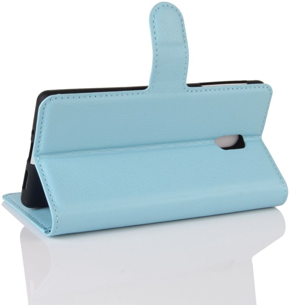 Nokia 3 Portemonnee Hoesje Blauw afbeelding 3