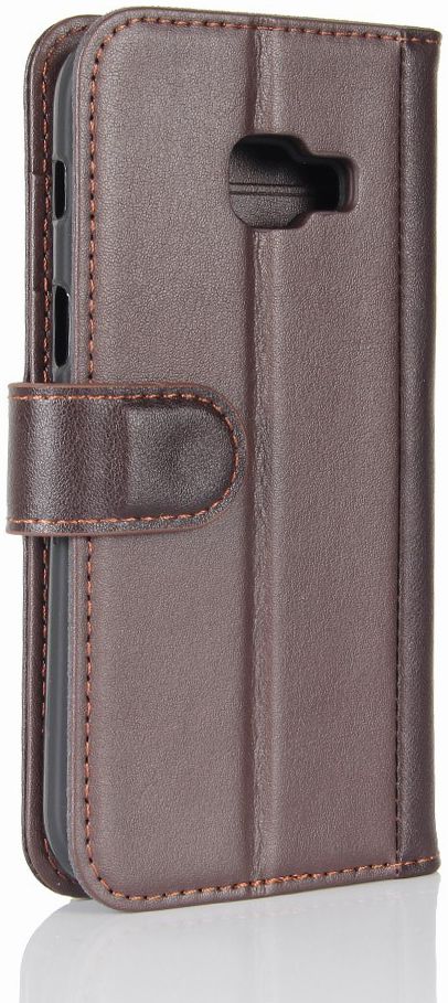 Echt Leren Samsung Galaxy A5 (2017) Portemonnee Hoesje Bruin afbeelding 10
