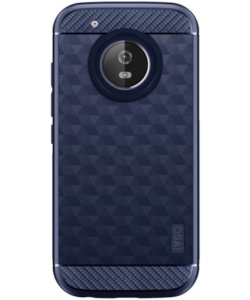 Motorola Moto G5 Plus Siliconen Hoesje Blauw Hoesjes