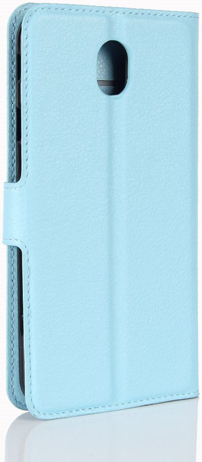 Samsung Galaxy J5 (2017) Portemonnee Hoesje met Standaard Blauw afbeelding 4