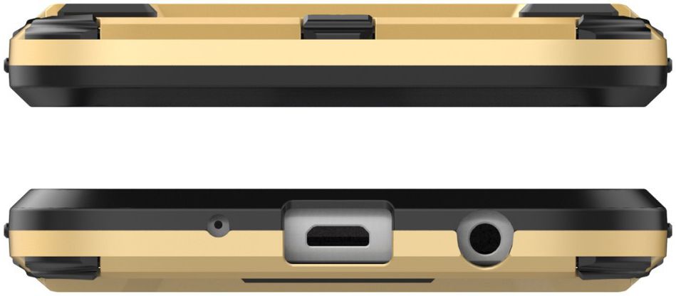 Samsung Galaxy J5 (2017) Hybride Hoesje Gold afbeelding 8