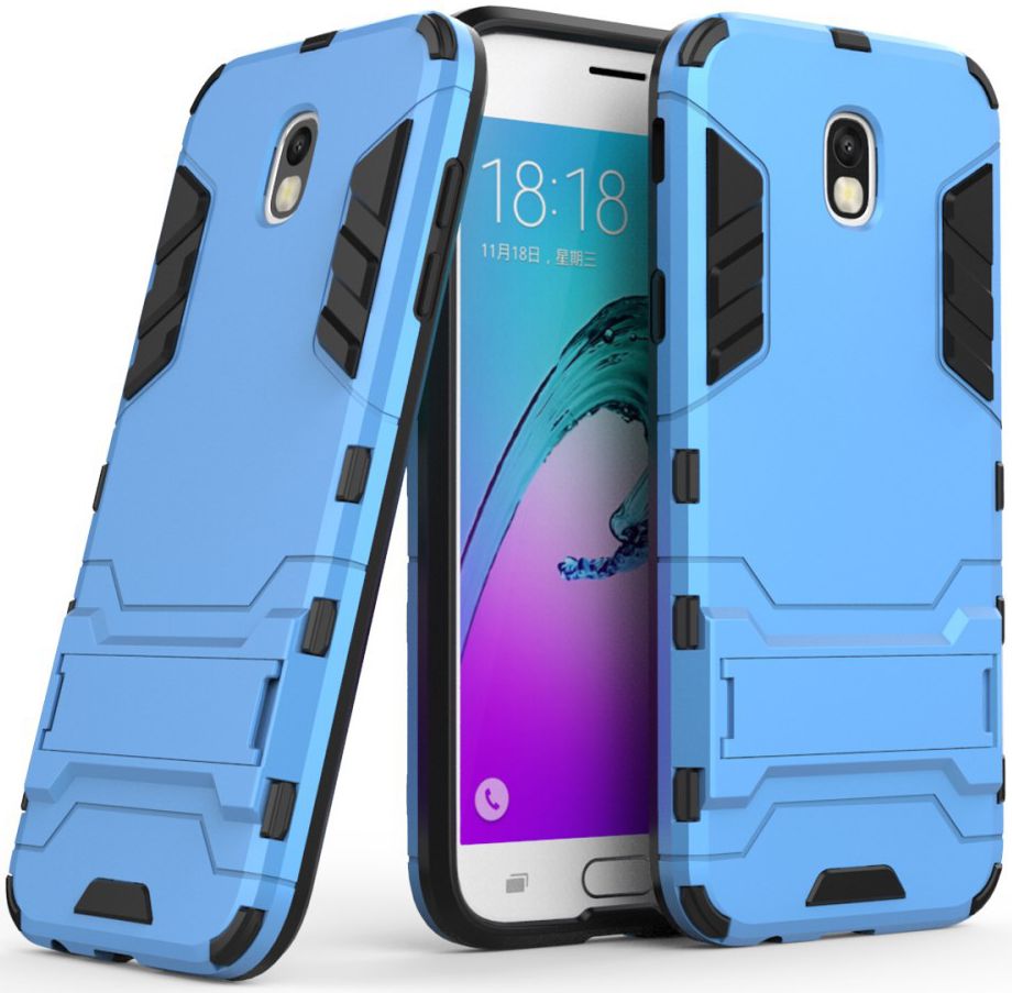 Hybride Samsung Galaxy J5 (2017) Hoesje Blauw afbeelding 2