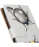Acer Liquid Z6E Portemonnee Flip Hoesje Ladybugs