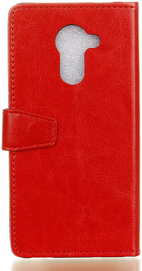 Vodafone Smart Platinum 7 Portemonnee Hoesje Rood afbeelding 4