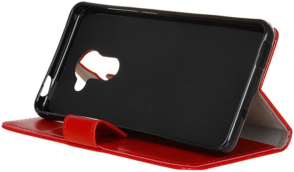 Vodafone Smart Platinum 7 Portemonnee Hoesje Rood afbeelding 5