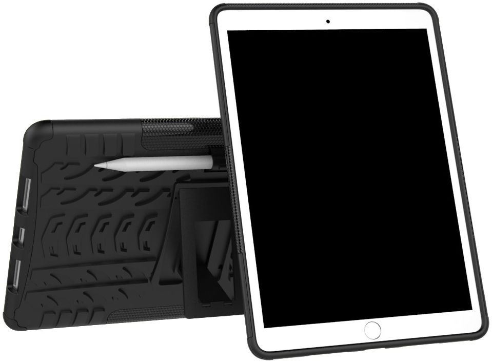 iPad Air 2019 / iPad Pro 10.5 (2017) Hybride Hoes Zwart afbeelding 10
