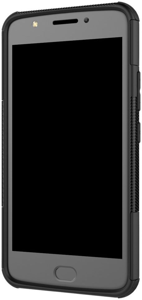 Hybride Motorola Moto E4 Plus Hoesje Zwart afbeelding 7