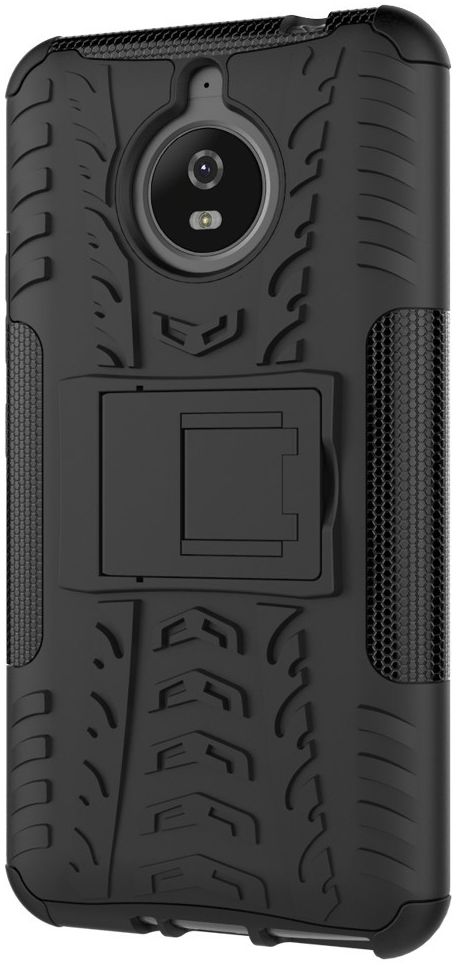 Hybride Motorola Moto E4 Plus Hoesje Zwart afbeelding 9