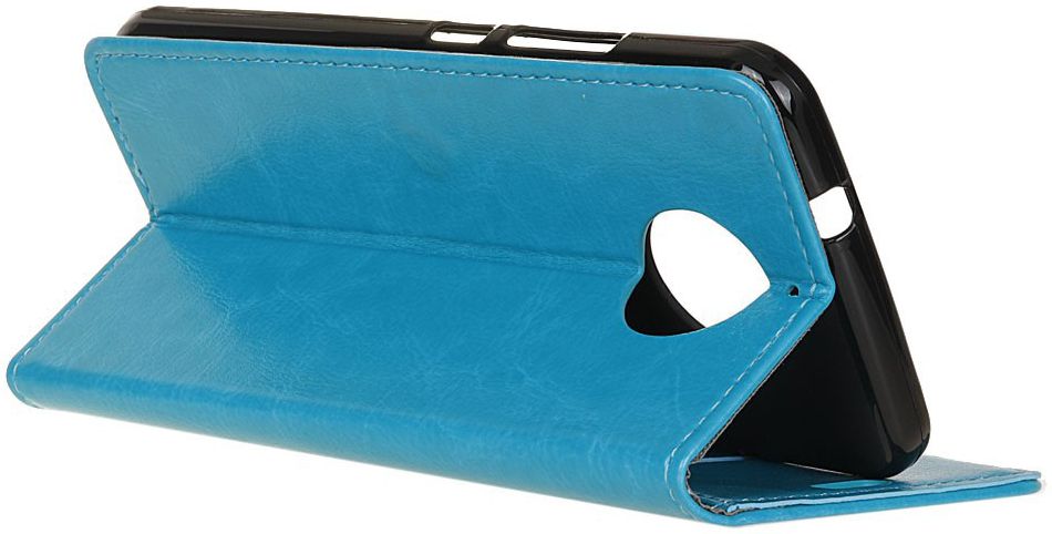 Motorola Moto G5S Portemonnee Hoesje Blauw afbeelding 5